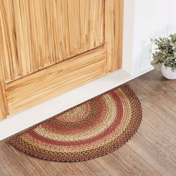 A rug spring change with oval jute rug - Keeponstyling