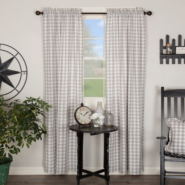 Grace Ann Buffalo Check Panel Curtains Lange General Store 5356