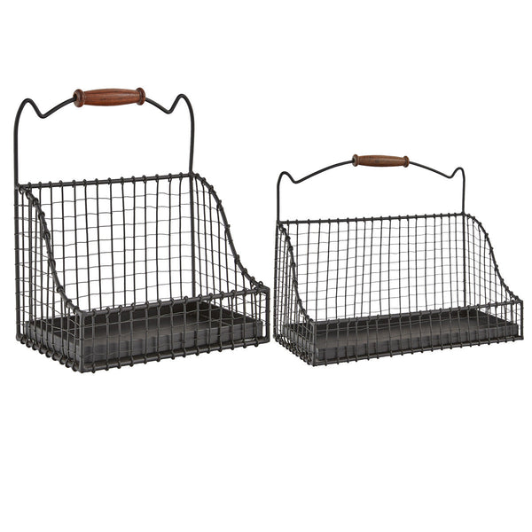 Stackable Wire Storage Basket – Lange General Store