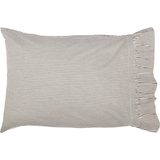 Hatteras Seersucker Blue Ticking Stripe Pillow Cases-Lange General Store