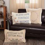 Ashmont Cotton Wreath Pillow-Lange General Store