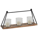 Bar & Loop Candle Centerpiece-Lange General Store