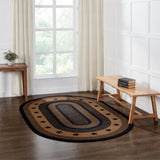 Blackstone Farm Star Collection Jute Rugs - Oval-Lange General Store