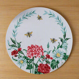 Blossoms & Bees Braided Placemat-Lange General Store