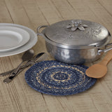 Blue Falls Braided Trivet 8"-Lange General Store