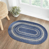 Blue Falls Collection Braided Rugs - Oval - Lange General Store