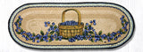 Blueberry Basket Braided Table Runner-Lange General Store