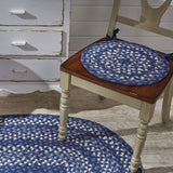 Bluestone Braided Chair Pad-Lange General Store