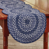 Bluestone Braided Table Runners-Lange General Store