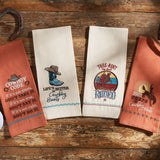 Boots Chaps & Cowboy Hats Dishtowel-Lange General Store