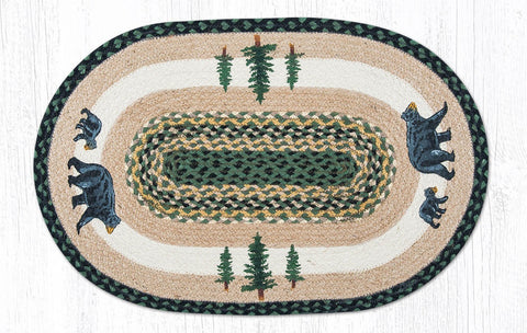 Boston Mountain Bear Braided Rug Collection – Lange General Store