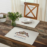 Bountifall Autumn Blessings Placemat Set of 2-Lange General Store