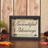 Bountiful Blessings Arrows Wall Sign-Lange General Store