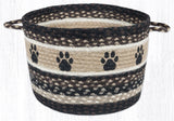 Briarwood Paw Prints Braided Baskets-Lange General Store