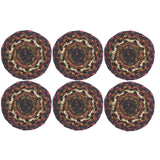 Brick Raven Braided Coasters-Lange General Store