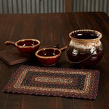 Brick Raven Braided Placemat-Lange General Store