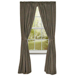 Bridgeton Black Long Panel Curtains-Lange General Store