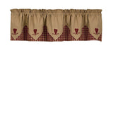 Bridgeton Wine Heart Point Valance-Lange General Store