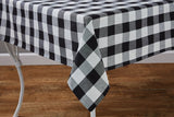 Wicklow Black Check Table Cloth-Lange General Store