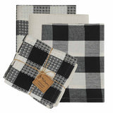 Buffalo Check Dish Towel and Cloth Set - Choice of Color - Lange General Store