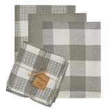 Buffalo Check Dish Towel and Cloth Set - Choice of Color - Lange General Store