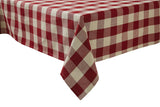 Buffalo Garnet Check Table Cloth-Lange General Store