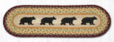 Cabin Bear Braided Rug Collection-Lange General Store