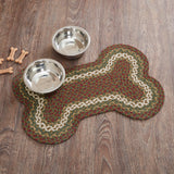 Tea Cabin Dog Bone Braided Rug - Lange General Store