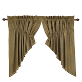 Tea Cabin Prairie Swag Curtains-Lange General Store