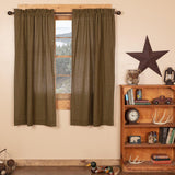 Tea Cabin Short Panel Curtains-Lange General Store