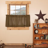 Tea Cabin Tier Curtains 24"-Lange General Store