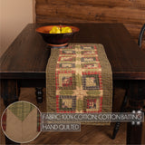 Cabin Patchwork Table Runners-Lange General Store