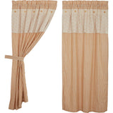 Cammie Short Panel Curtains-Lange General Store