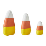 Candy Corn Wood Decor Set of 3-Lange General Store