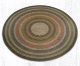 Cedar Lodge Collection Braided Rugs - Round - Lange General Store