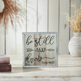 Celebrate Grace Psalm 46:10 Be Still And Know Wall Sign-Lange General Store
