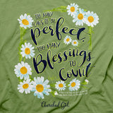 Cherished Girl Many Blessings T-shirt-Lange General Store