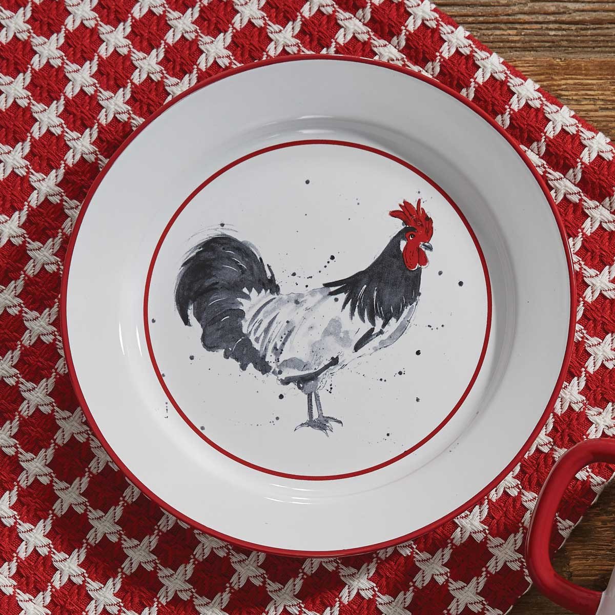 Rooster Serving Dish Set of 2