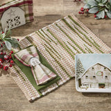 Christmas Barn Chindi Placemats-Lange General Store