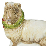 Christmas Barn Sheep Salt & Pepper Set-Lange General Store