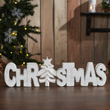 Christmas Carved Wooden Sign-Lange General Store