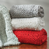 Chunky Knit Throw-Lange General Store