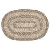 Cobblestone Braided Oval Placemat-Lange General Store