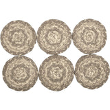 Cobblestone Jute Coasters-Lange General Store