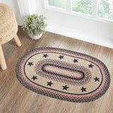 Colonial Star Collection Braided Rugs - Oval - Lange General Store