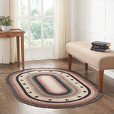 Colonial Star Collection Braided Rugs - Oval - Lange General Store