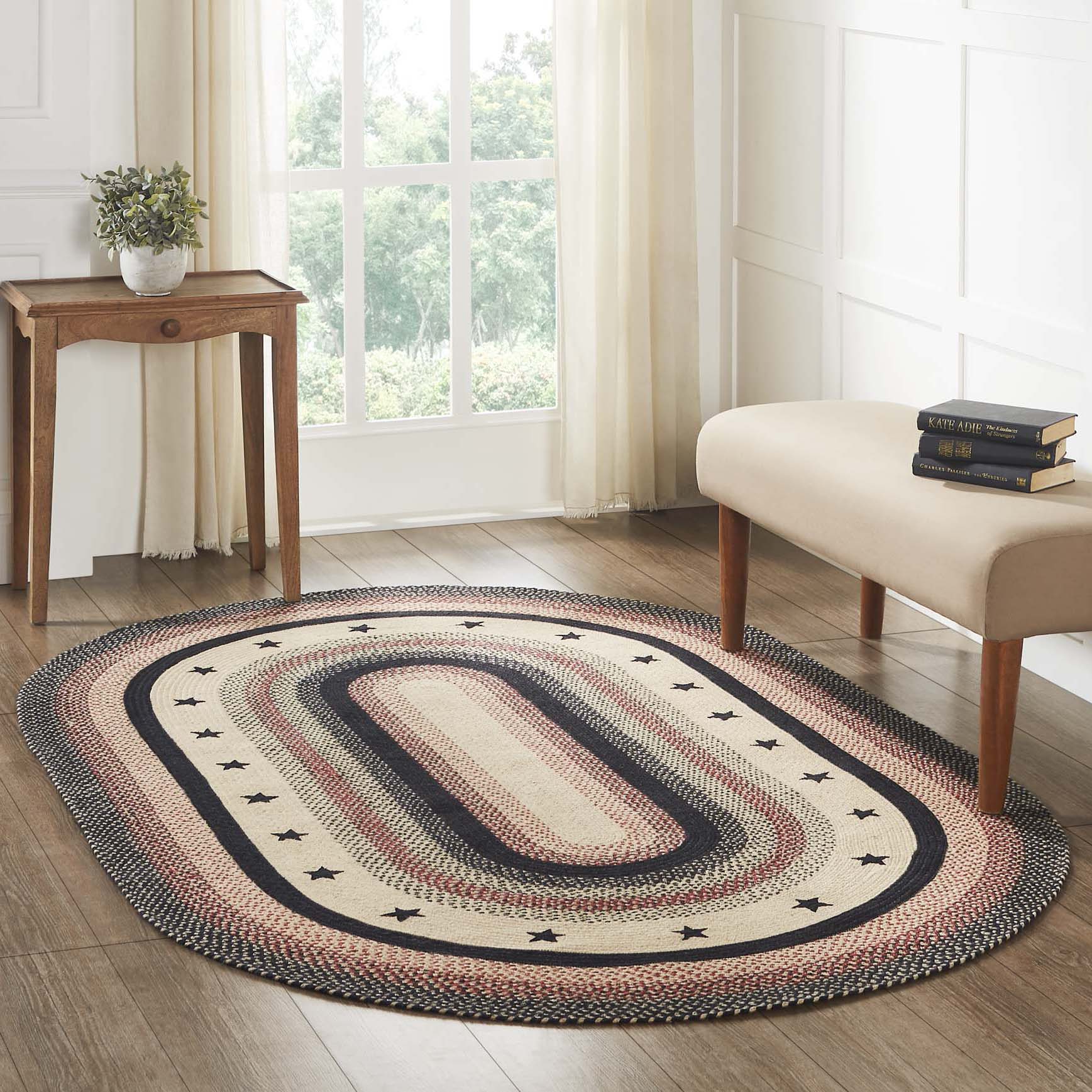 Blackstone Farm Collection Braided Rugs - Oval – Lange General Store