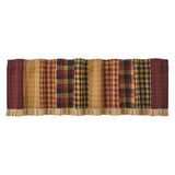 Correll Patchwork Valance-Lange General Store