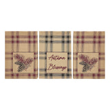 Connell Pinecone Plaid Tea Towel Set-Lange General Store