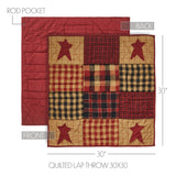 Connell Quilted Lap Throw-Lange General Store